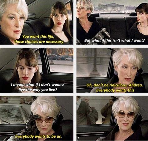 oh and by the way the devil really wears prada|the devil wears prada quote.